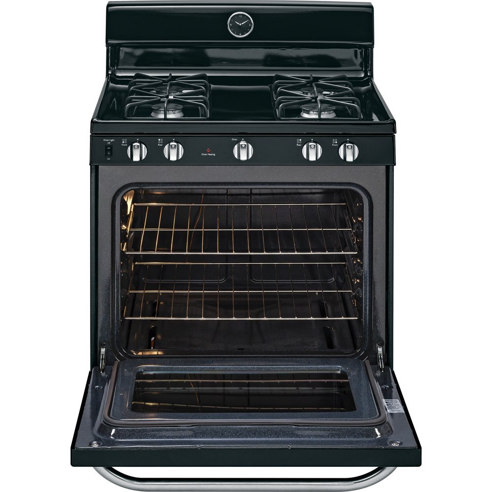 Ge RANGES, OVENS & COOKTOPS 300195 Artistry 30" 4.8 Cu.ft. FreeStanding Gas Range, Black N2