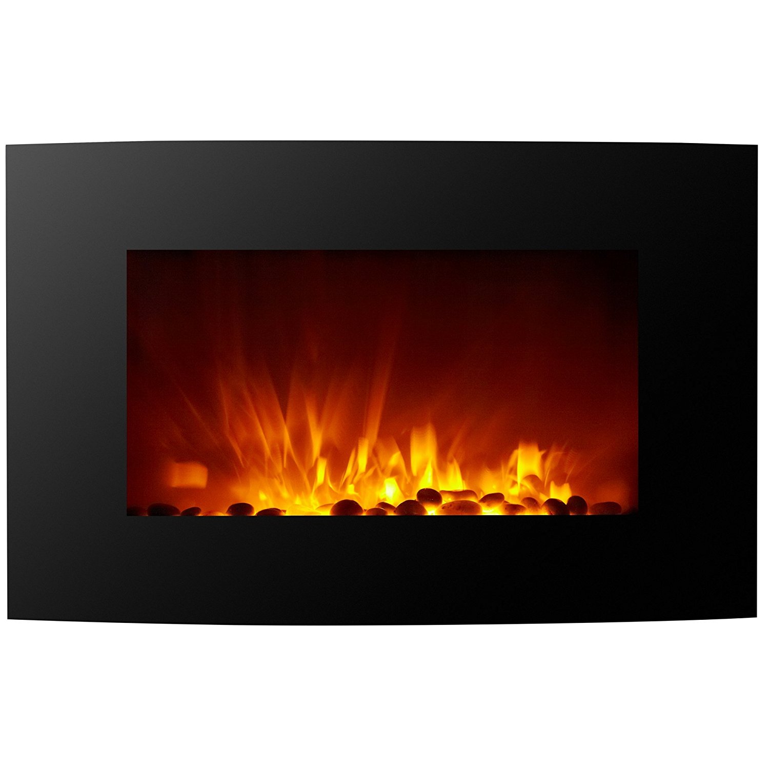 Homegear 1500W Wall Mounted 2in1 Electric Fireplace/Heater with