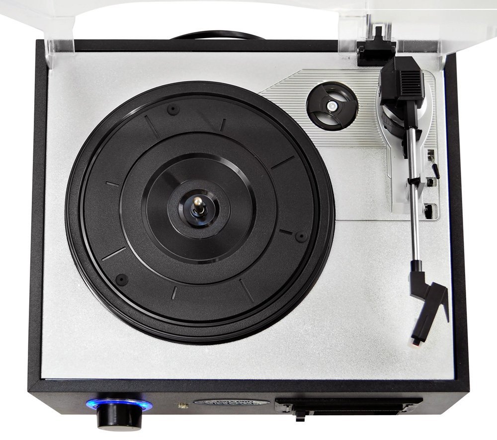 PYLEHOME PTTC4U Multifunction Turntable with MP3 Recording, USBtoPC
