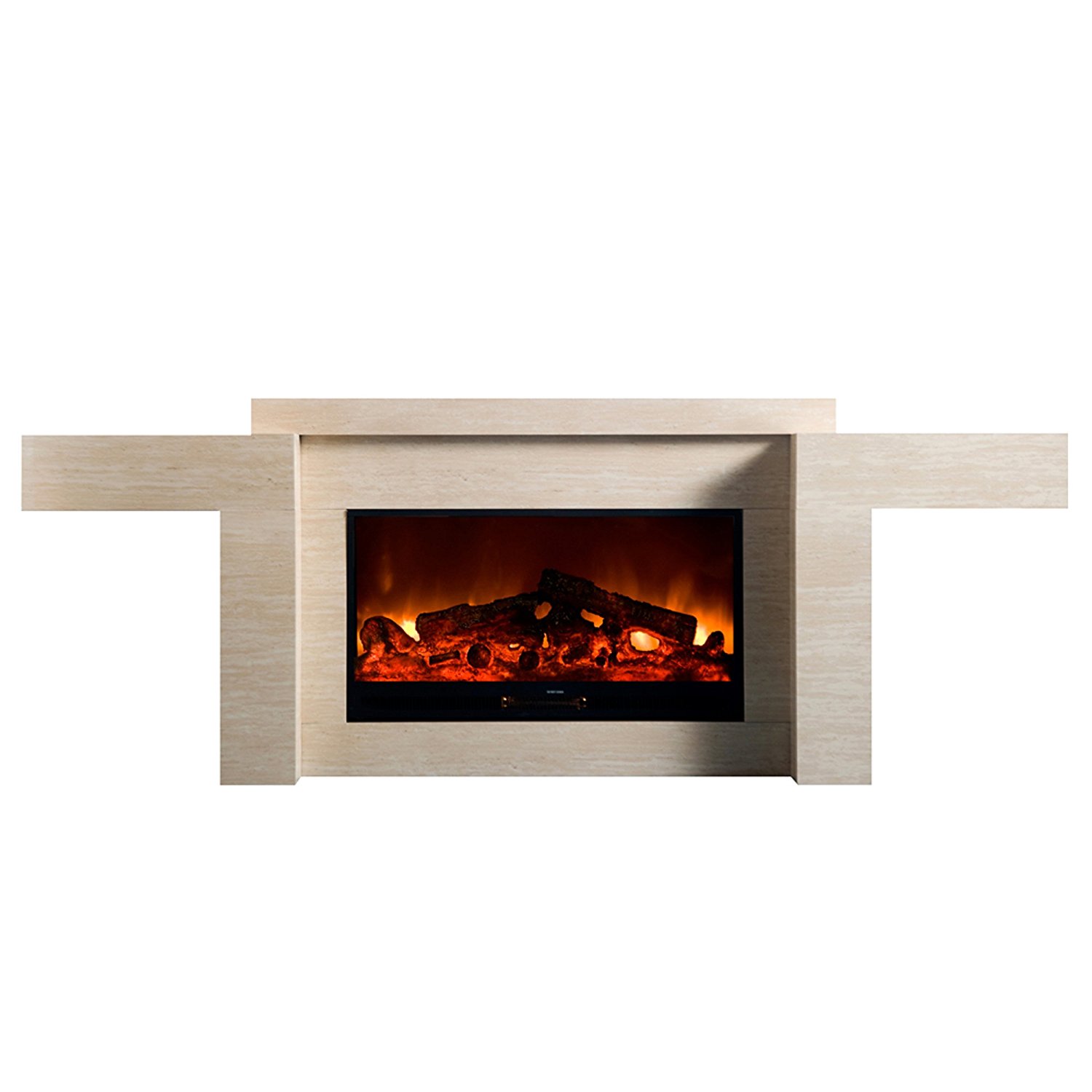 Yosemite Home Decor DFEFP220 Entertainment Console Electric Fireplace