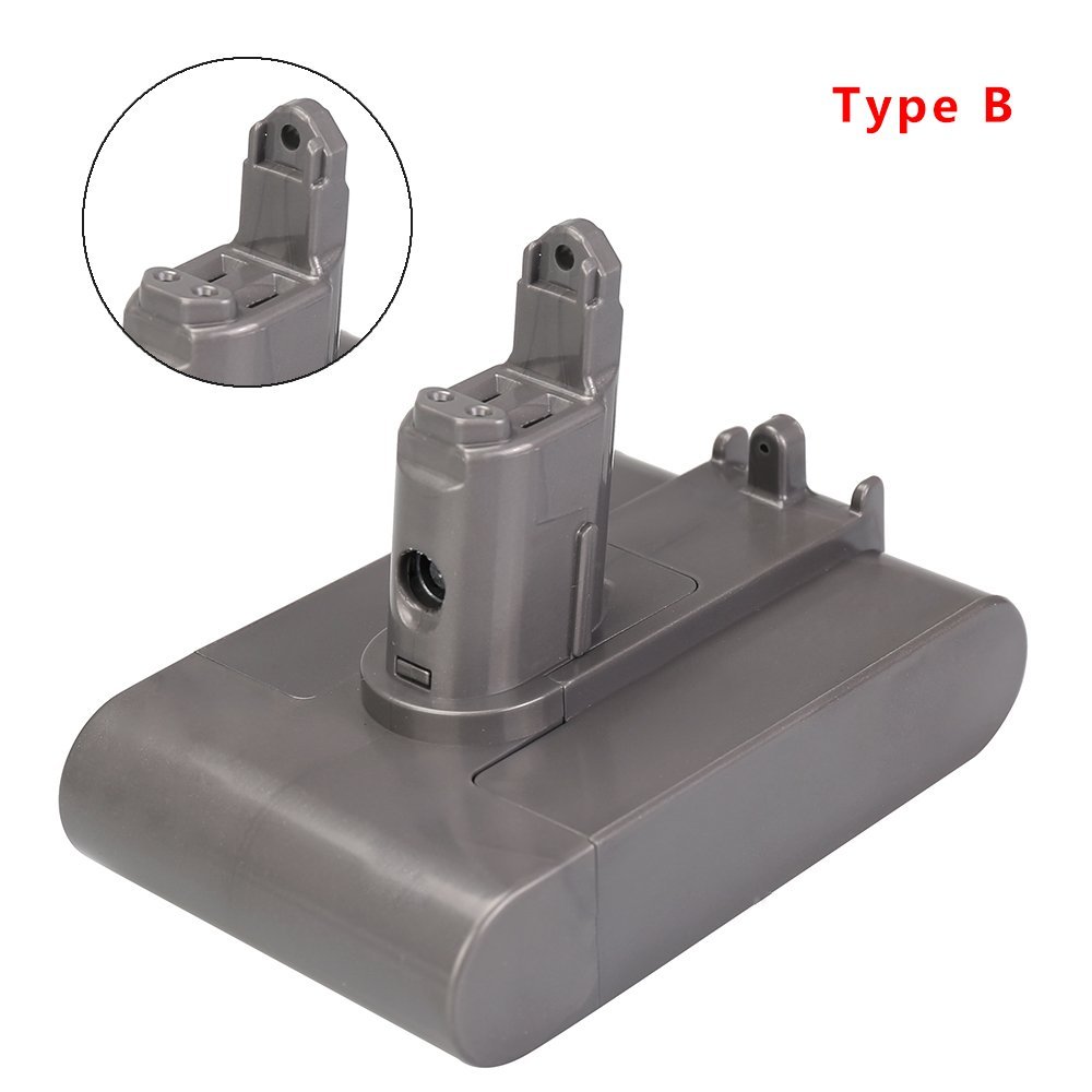 Flylinktech Dyson 22.2v 2000mAh Extended Battery Replacement For Dyson