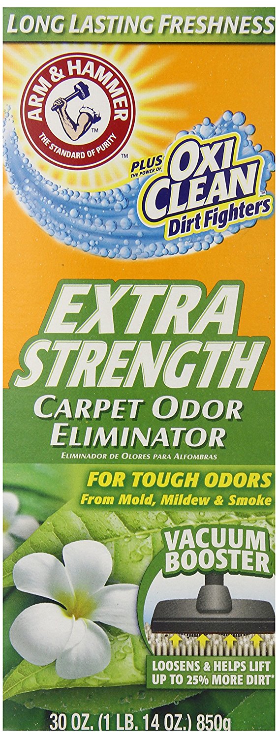 Arm & Hammer Extra Strength Odor Eliminator for Carpet and Room, 30