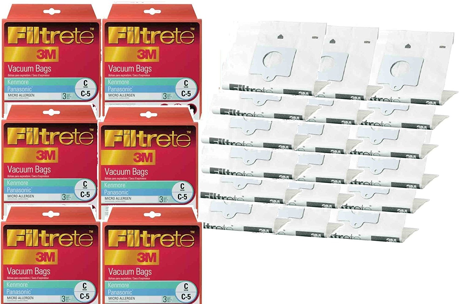 18 Kenmore 3M Filtrete Style C, Style Q 5055 2050557 Progressive