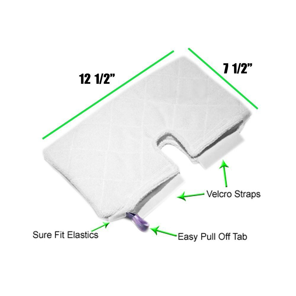 Astar 4 Shark Euro Pro Pocket Steam Mop Compatible Replacement Pocket