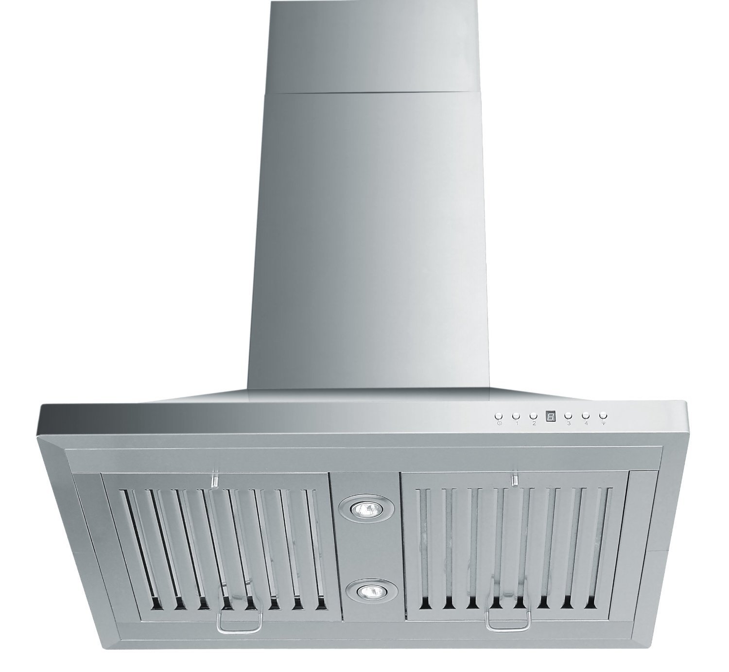 Z Line GL2i30LED Stainless Steel Island Mount Range Hood, 30Inch N3