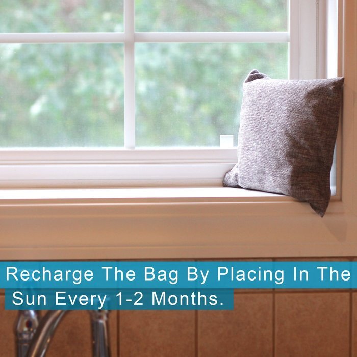 500g Bamboo Charcoal Air Purifier Bag Natural Air Freshener Odor