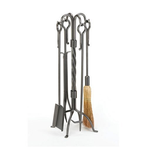 Chimney 61215 Woodfield Vintage Iron Tool Set With Extended Loop