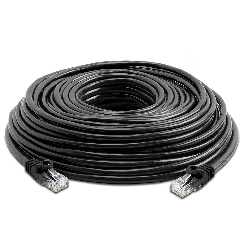 Cmple CAT 6 500MHz UTP LAN NETWORK CABLE 100 FT Gray N38 free image download