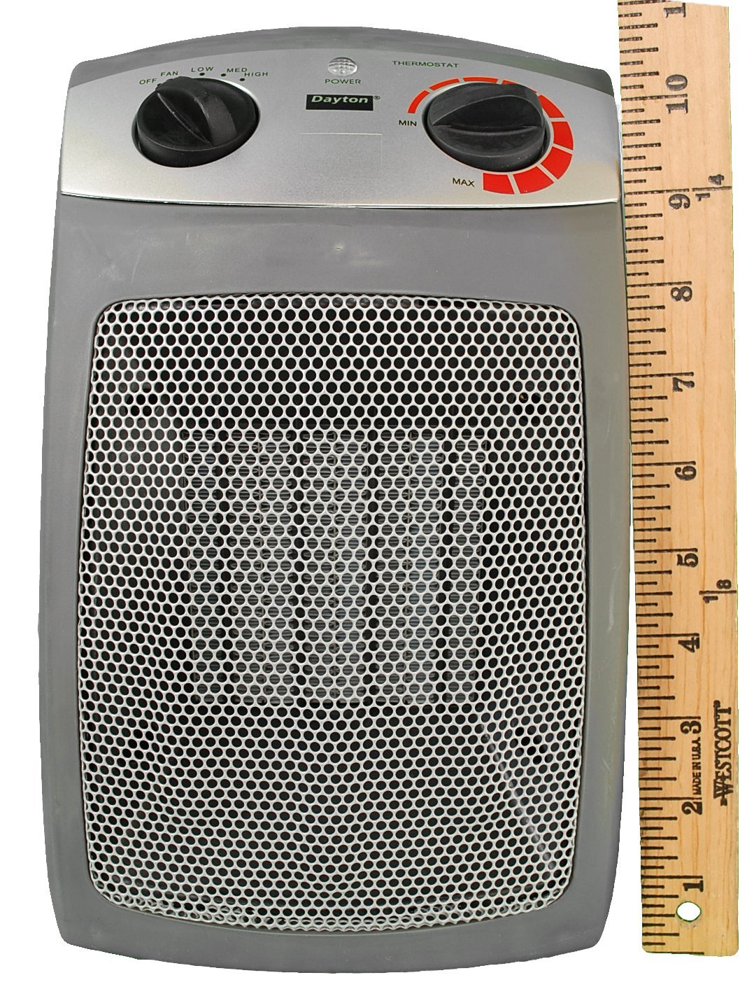 Dayton 1VNW9 Electric Space Heater With Added Safety Features by Dayton