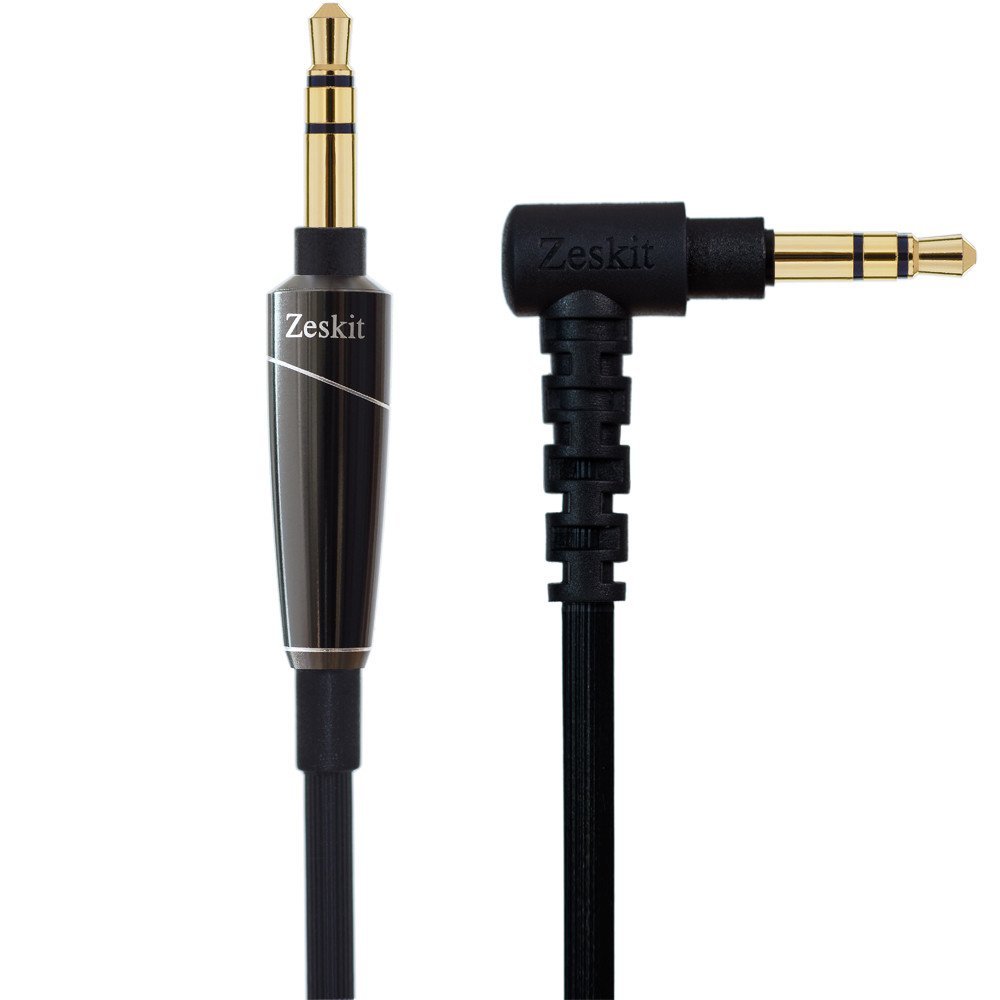 Zeskit Headphones Cable Silver Plated Copper Conductor, 3.5mm Stereo