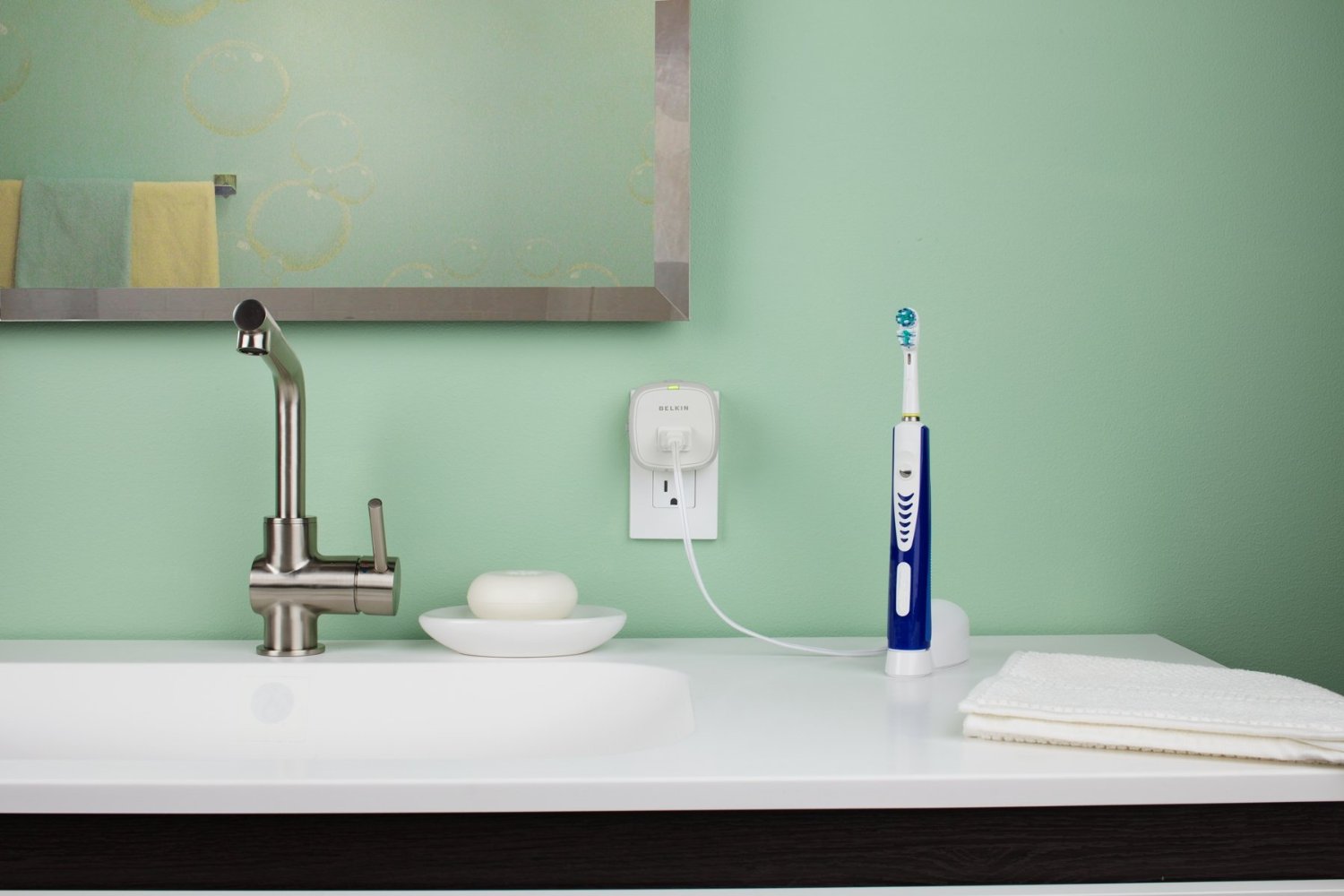 Belkin 8Outlet Conserve Switch Surge Protector with 4Foot Cord and