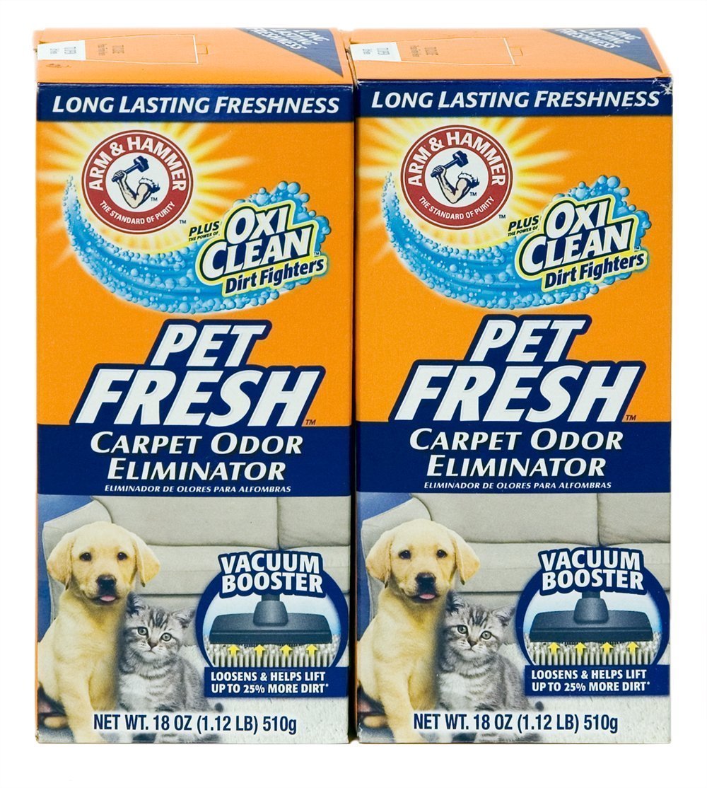 4 Pk, Arm & Hammer Pet Fresh Carpet Odor Eliminator Plus Oxi Clean Dirt