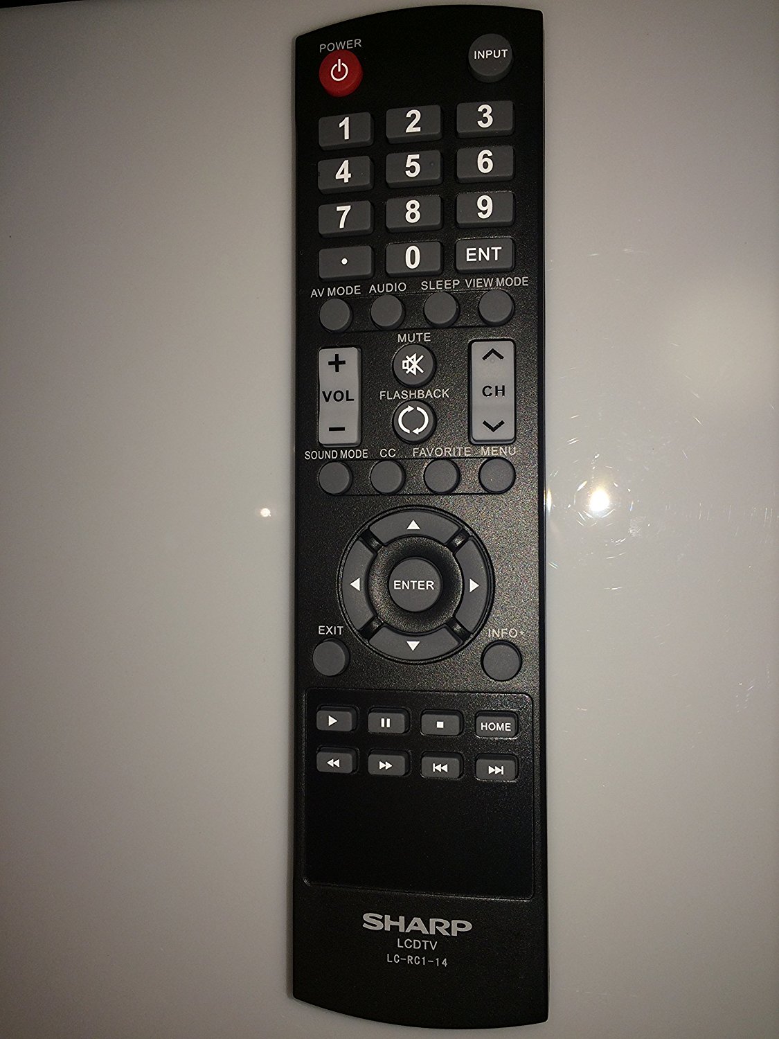 New TV Remote Control LC-RC1-14 fit for SHARP LC-32LB261U LC-42LB261U
