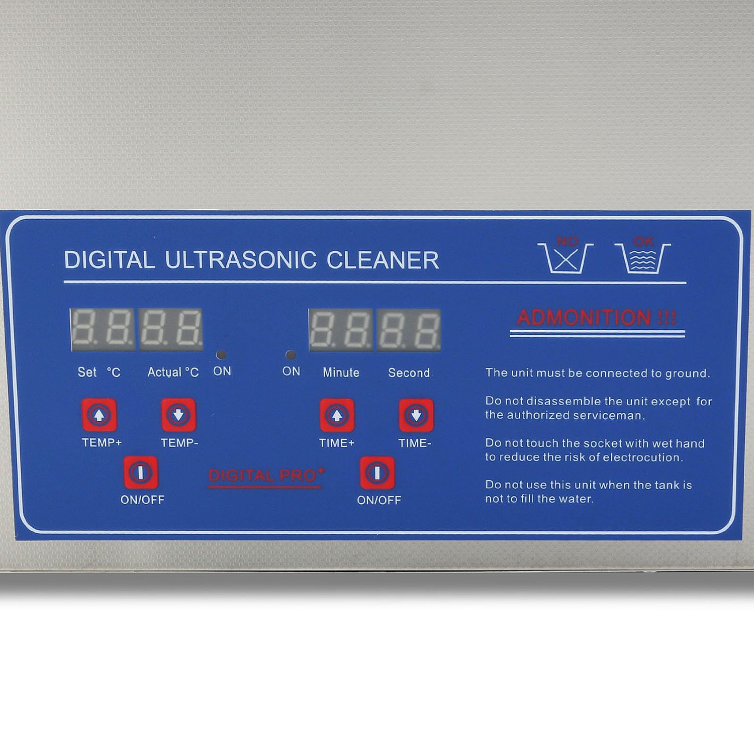 OrangeA Ultrasonic Cleaner Ultrasonic Cleaner Solution Heated