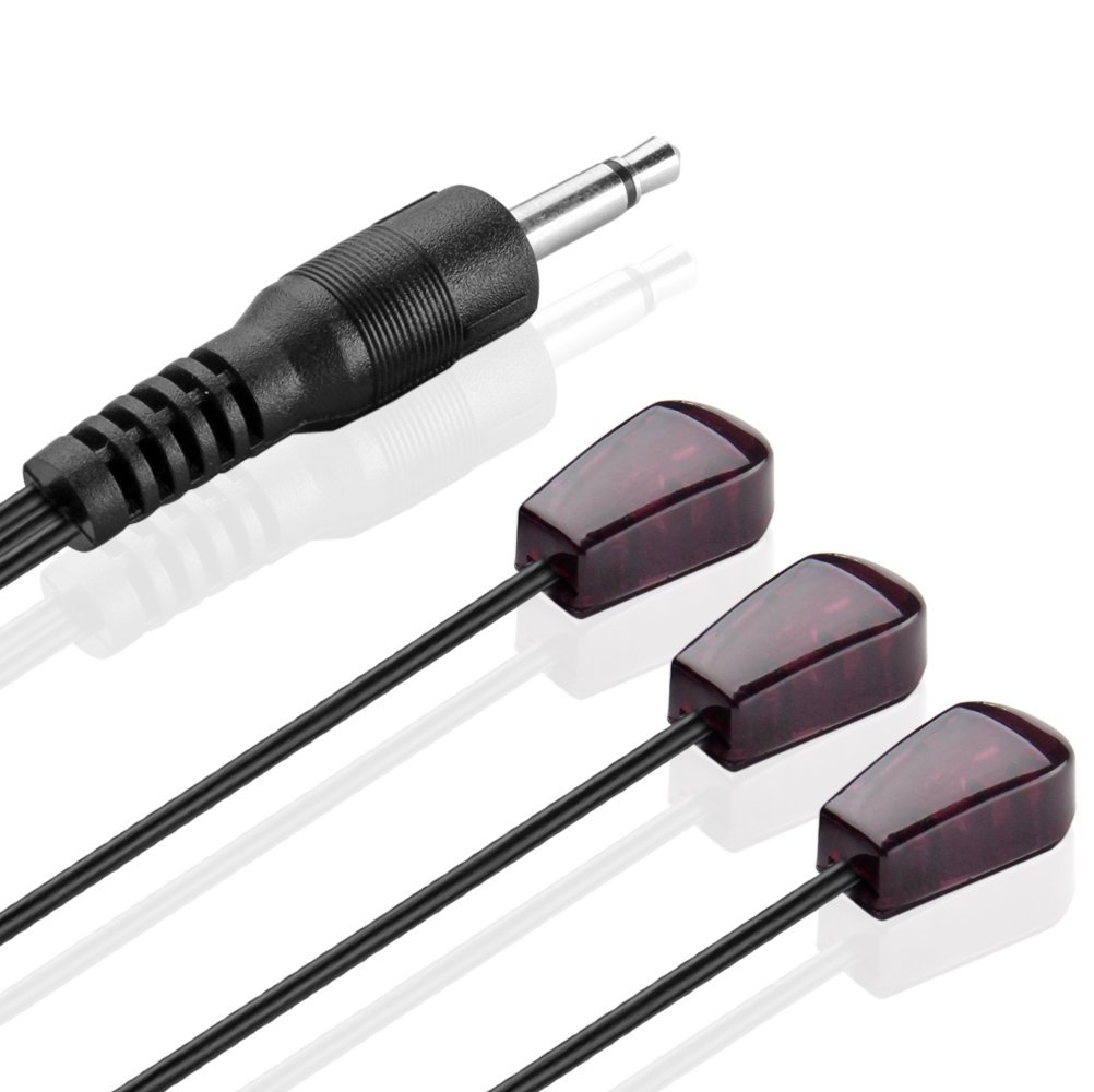 TNP IR Emitter Extender Extension Cable (10 Feet) Triple 3 Head 3.5mm