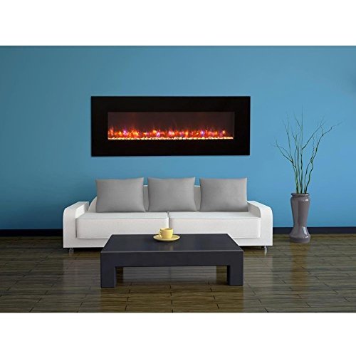 Outdoor Great Room GE70 70Inch Gallery Linear Electric LED Fireplace, Includes LED