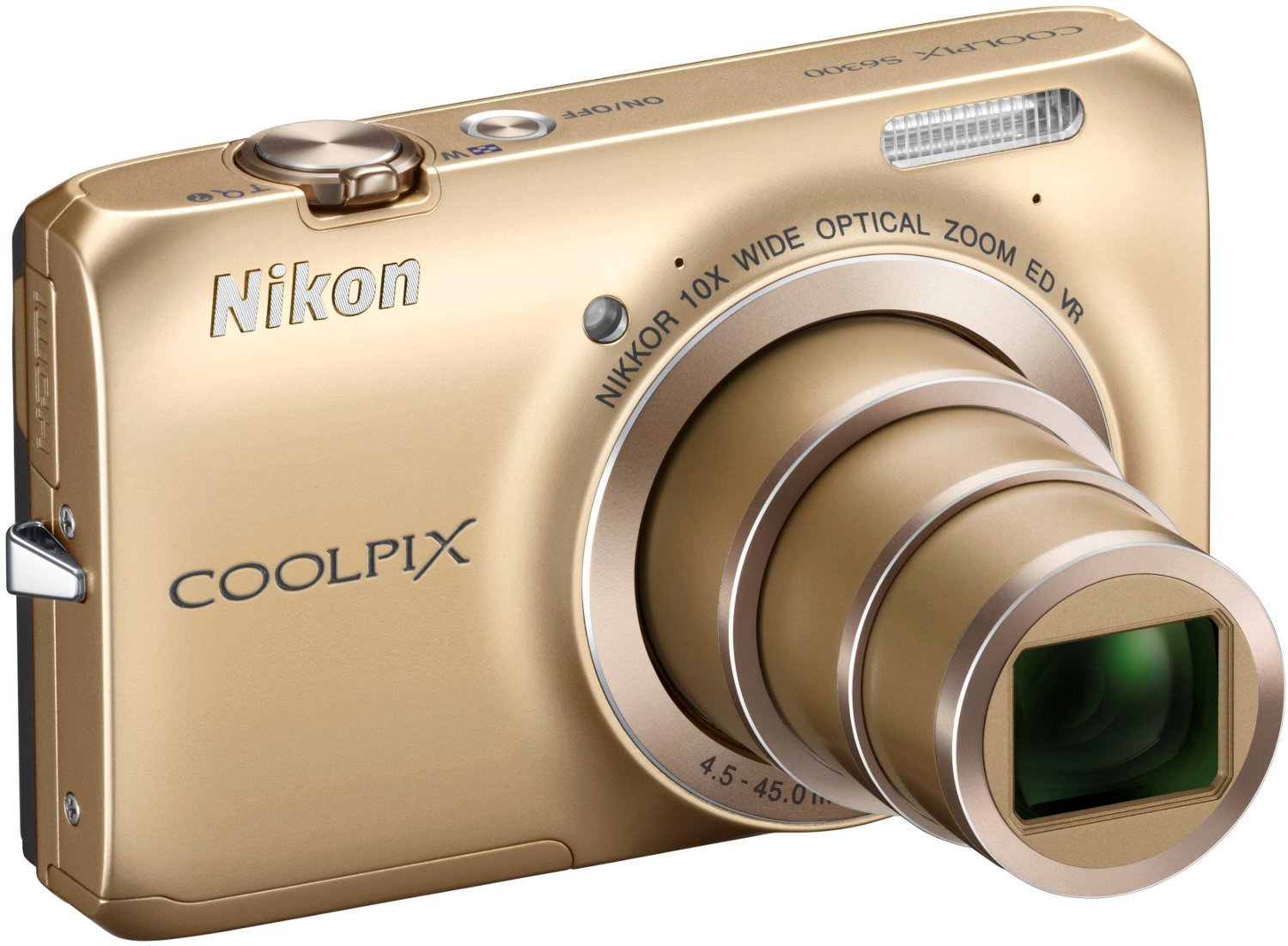 Nikon Coolpix S6300 Digital Camera (Gold) N4 free image download