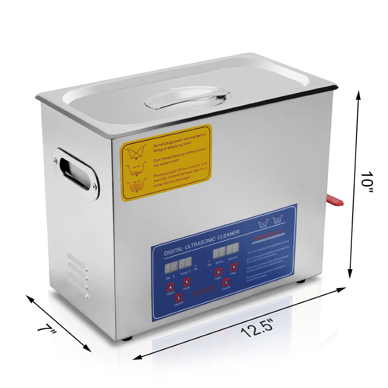 OrangeA Ultrasonic Cleaner Ultrasonic Cleaner Solution Heated