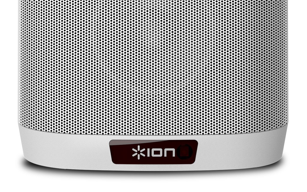 ION Audio Keystone Mountable Wireless SolarRechargeable Outdoor Stereo Speakers with Remote