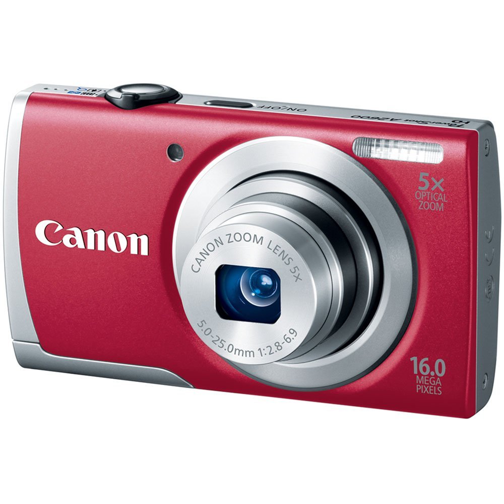 Canon PowerShot A2600 IS 16.0 MP Digital Camera with 5x Optical Zoom
