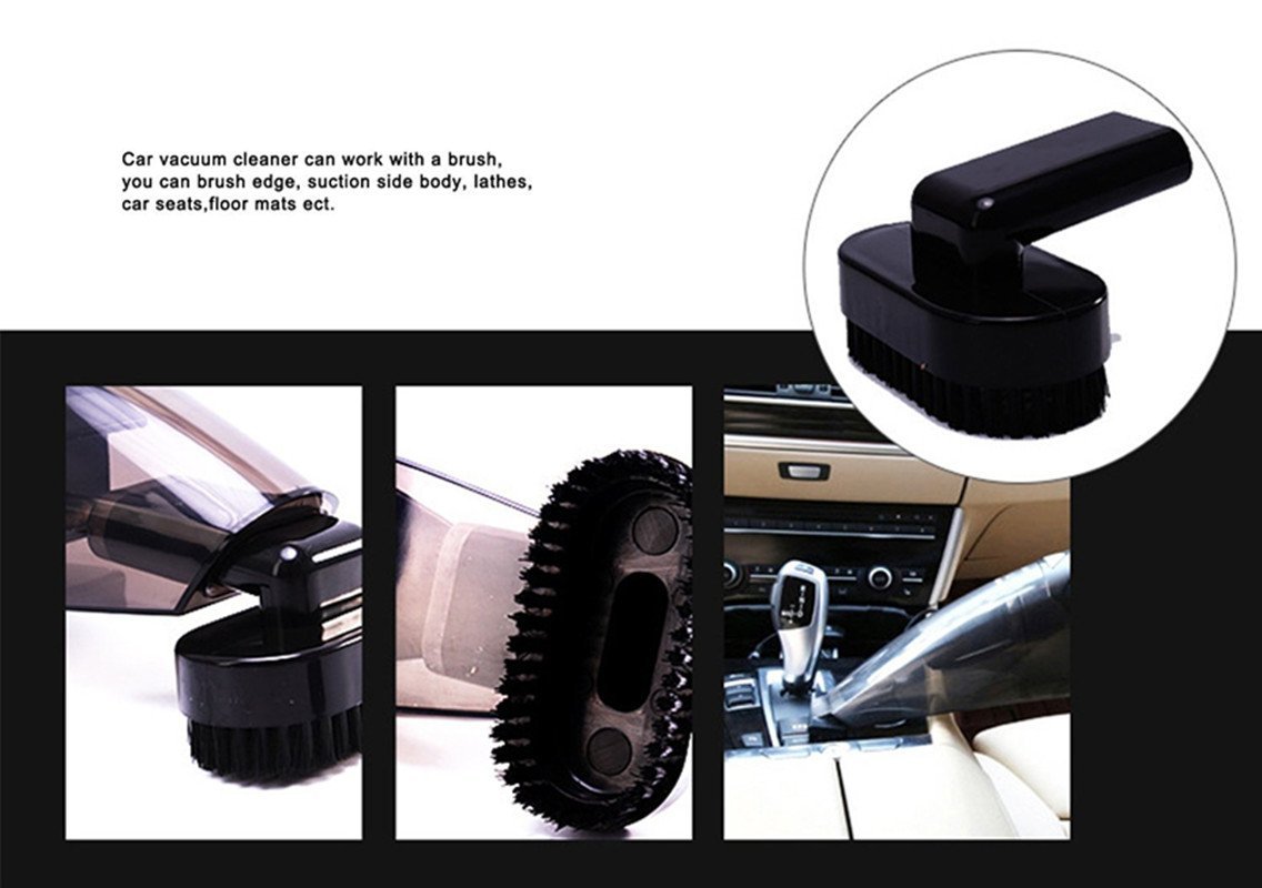 Portable Car Vacuum Cleaner 4.5m Cable 12V 120W Wet Dry DualUse,Car