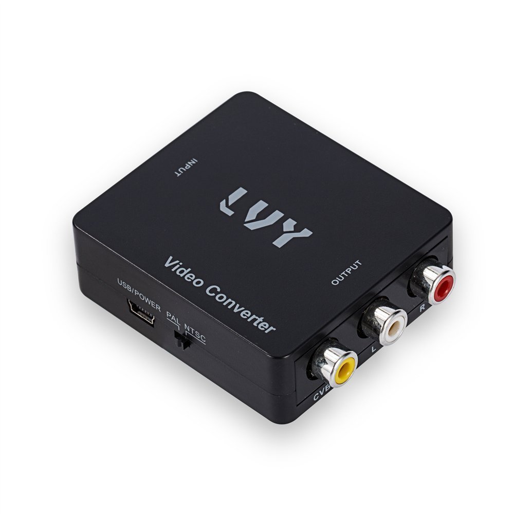 LVY Mini HDMI to AV Converter 1080p HDMI to RCA CVBS AV Composite