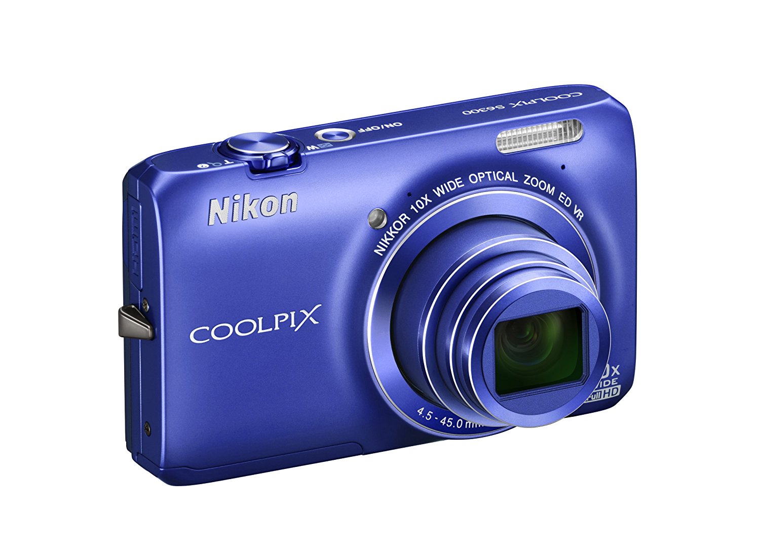 Nikon COOLPIX S6300 16 MP Digital Camera with 10x Zoom NIKKOR Glass