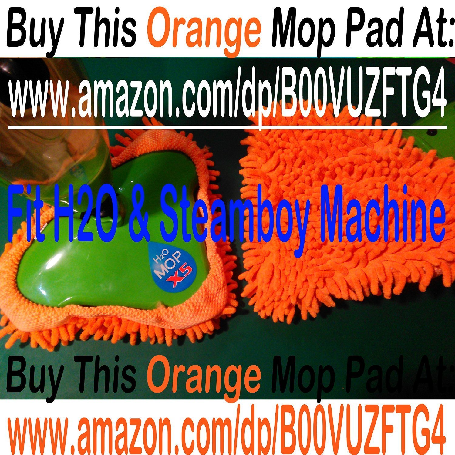 4 Pads that fit H2o, Steamboy Microfiber Steam Mop free image download