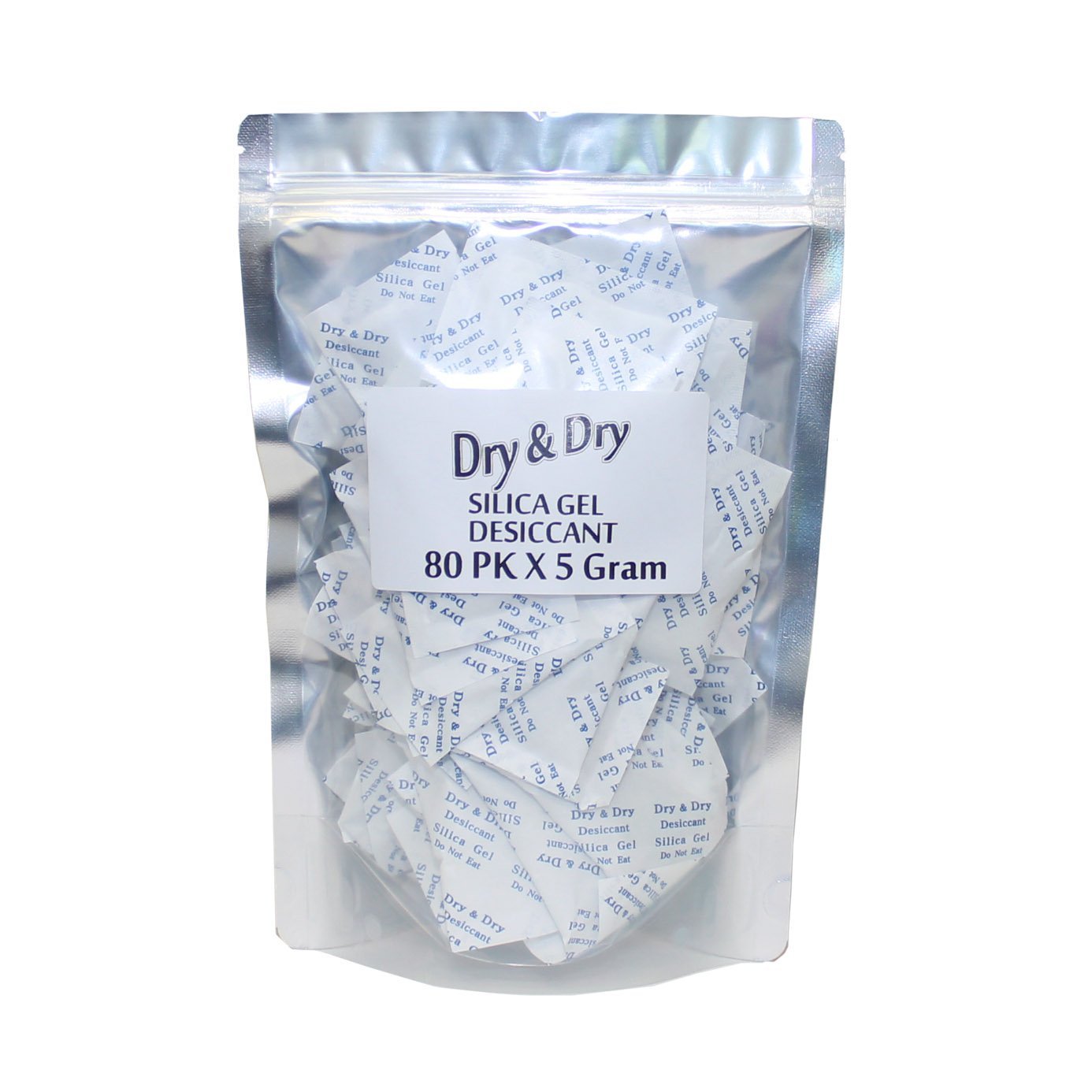 5 Gram Pack of 30 "Dry&Dry" Silica Gel Packets Desiccant Dehumidifiers N3 free image download