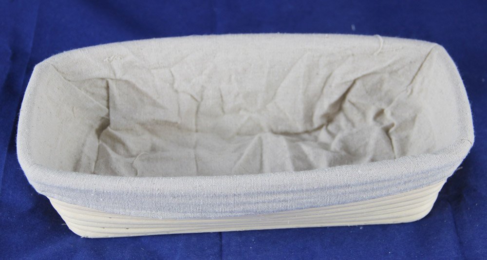 12 inch Oblong Artisan Bread Proofing Basket Brotform with