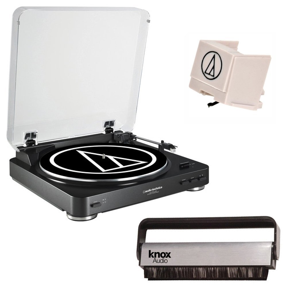 Audio Technica ATLP60 Fully Automatic Belt Driven Turntable with Knox