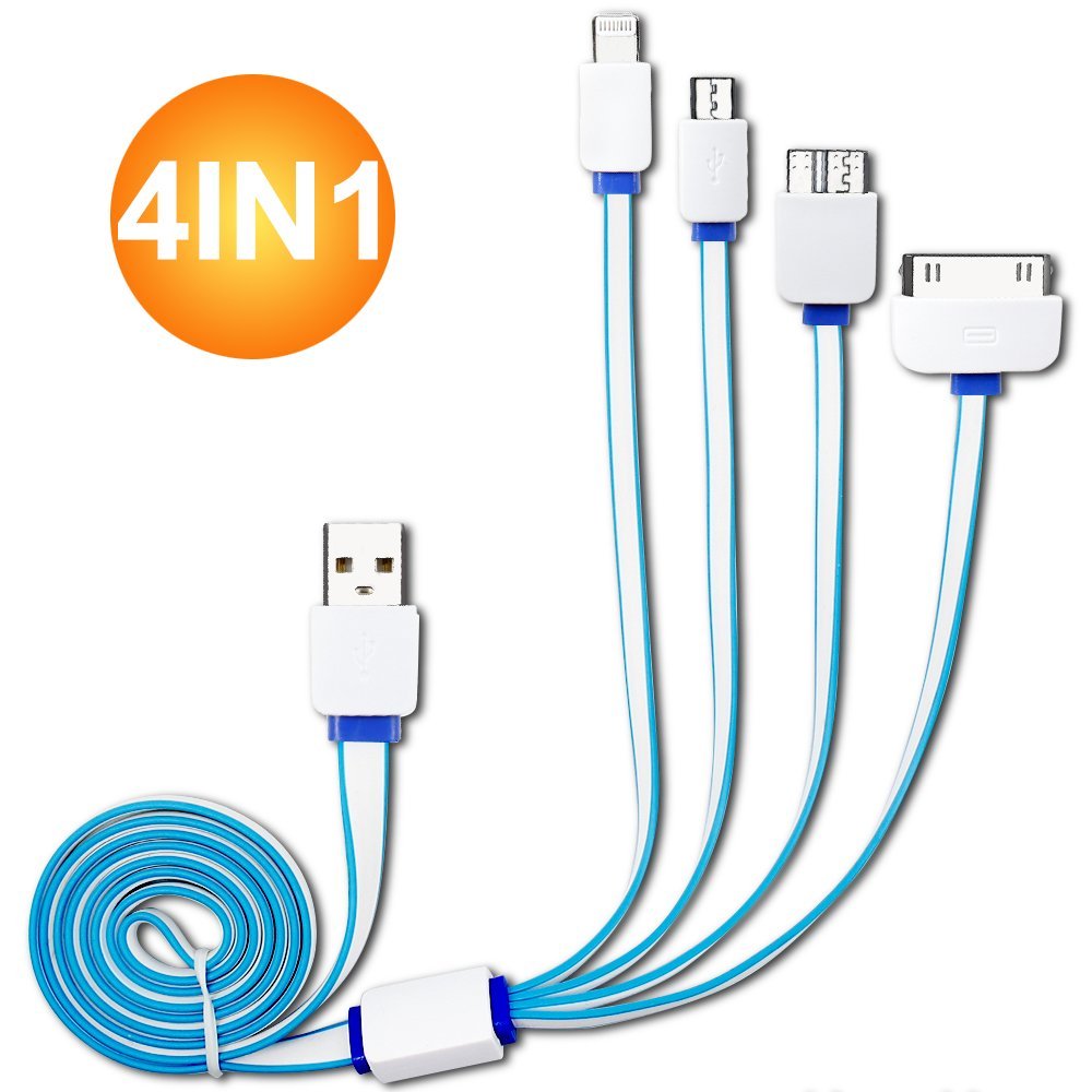 USB Charging Cable, 2 Pack SENHAI 11.5ft/3.5m Extra Long USB Cord for