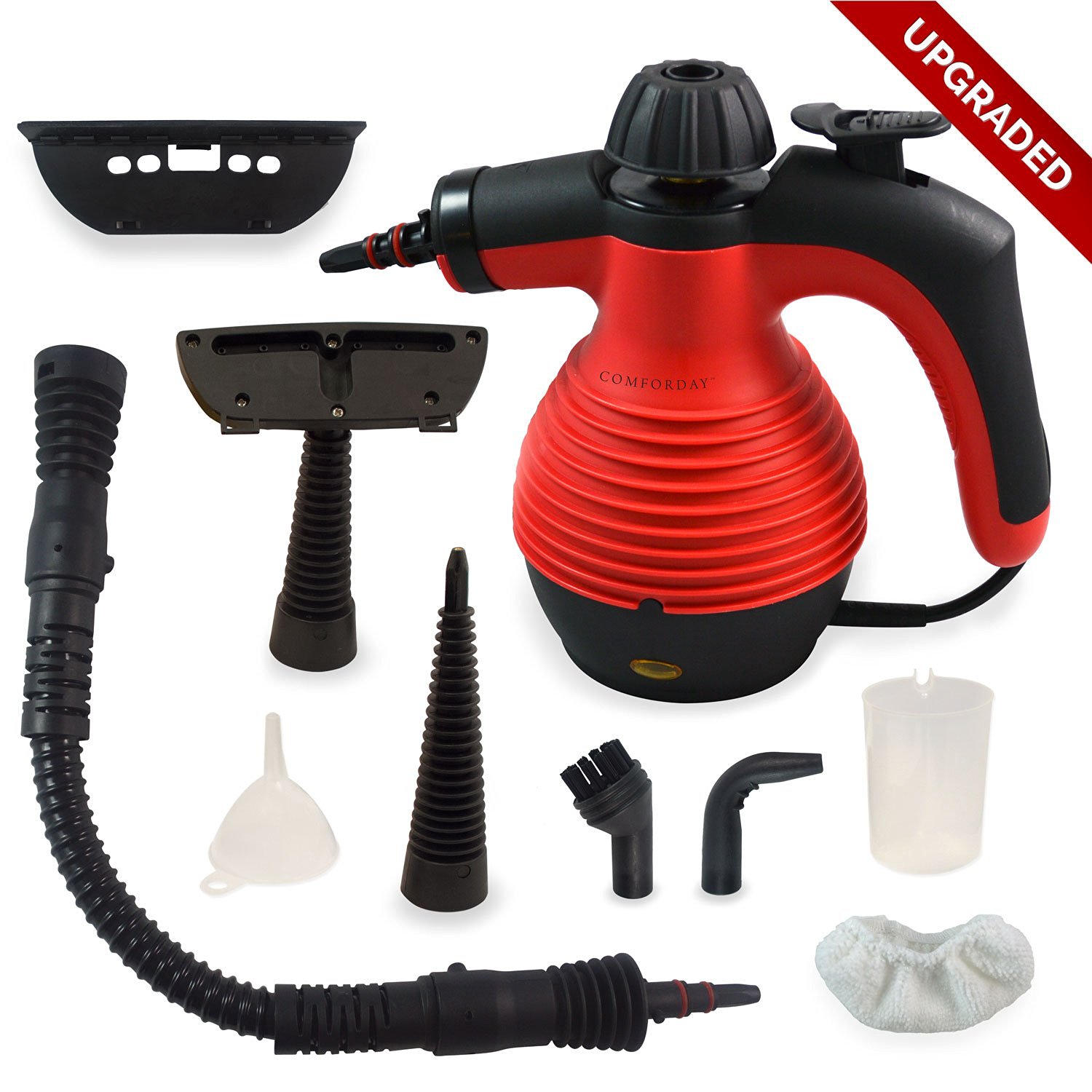 New Version SpillProof MultiPurpose Handheld Steam Cleaner with Safety Lock steamer for stain
