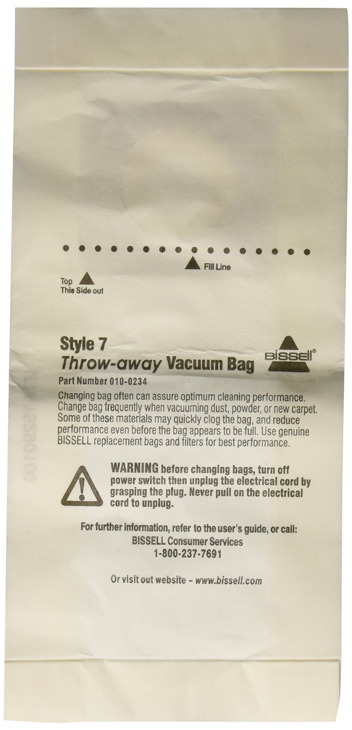 BISSELL Style 7 Vacuum Bag, 32120 free image download