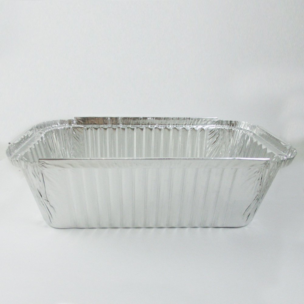 50 Pack 3 Lb Aluminum Foil Loaf Pan Disposable Bread Container Pastry