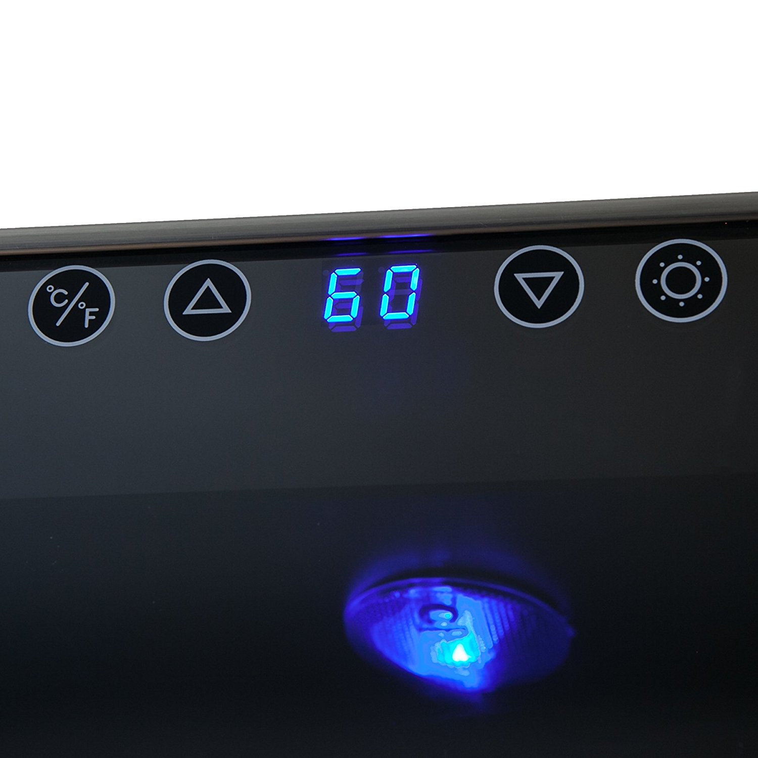 AKDY® 28 Bottle Single Zone Thermoelectric Freestanding Wine Cooler