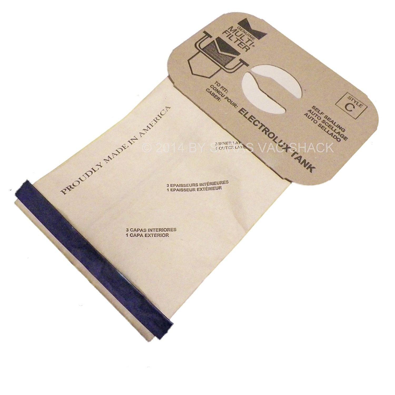 48 Electrolux Tank Type C Canister Vacuum Cleaner Bags 4 Ply Made in