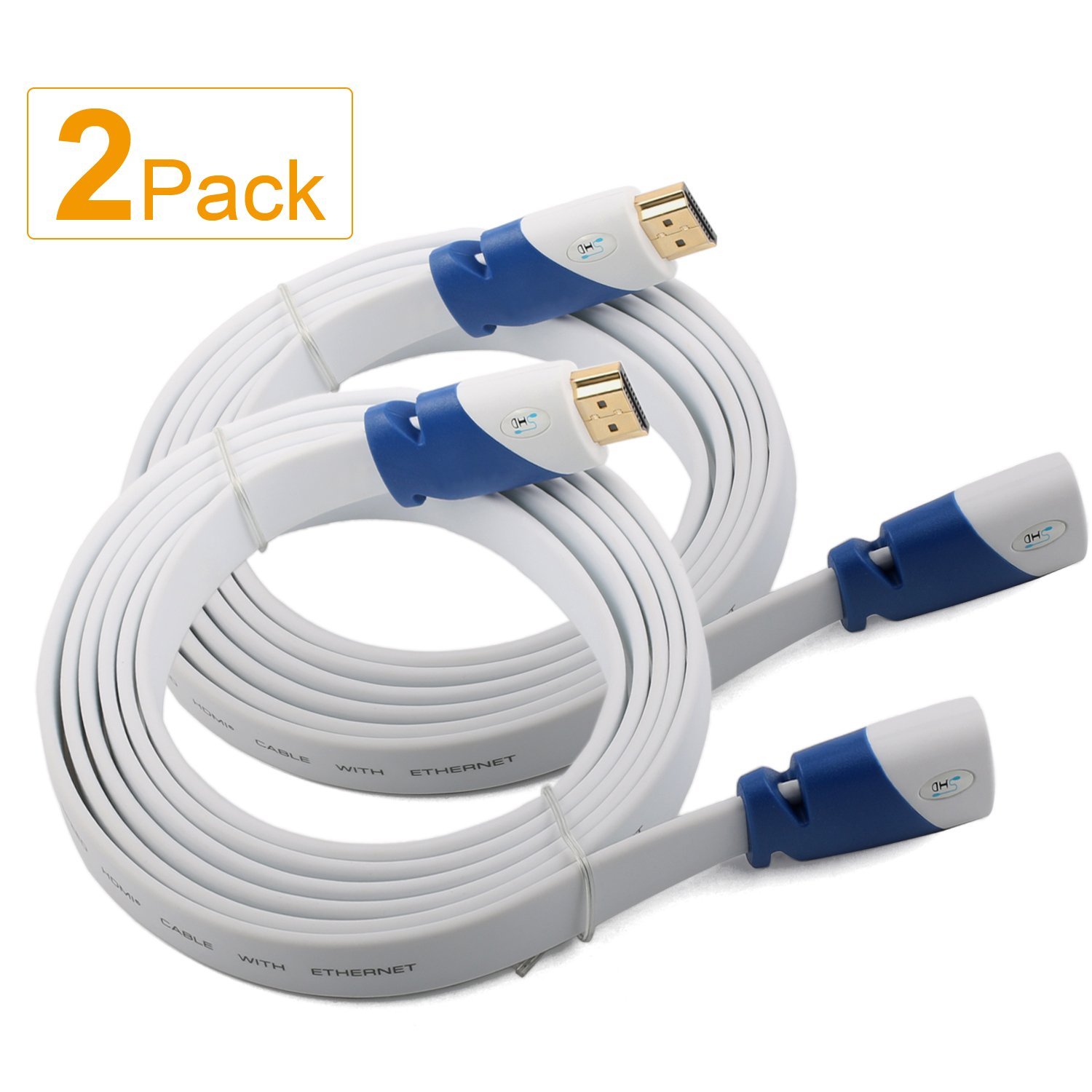 Super HD 4K Ultra HDMI Flat Cable 2.0V Male to Female HDMI Extension