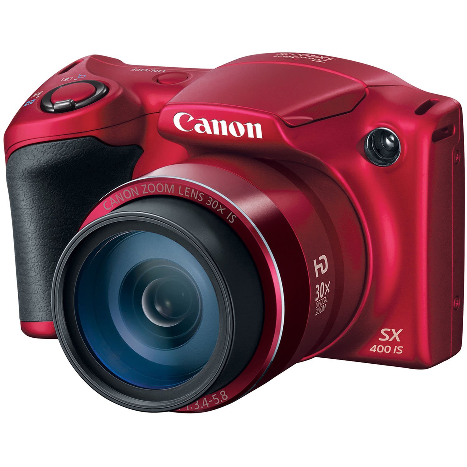 Canon PowerShot SX400 Digital Camera with 30x Optical Zoom (Red) N3 free image download