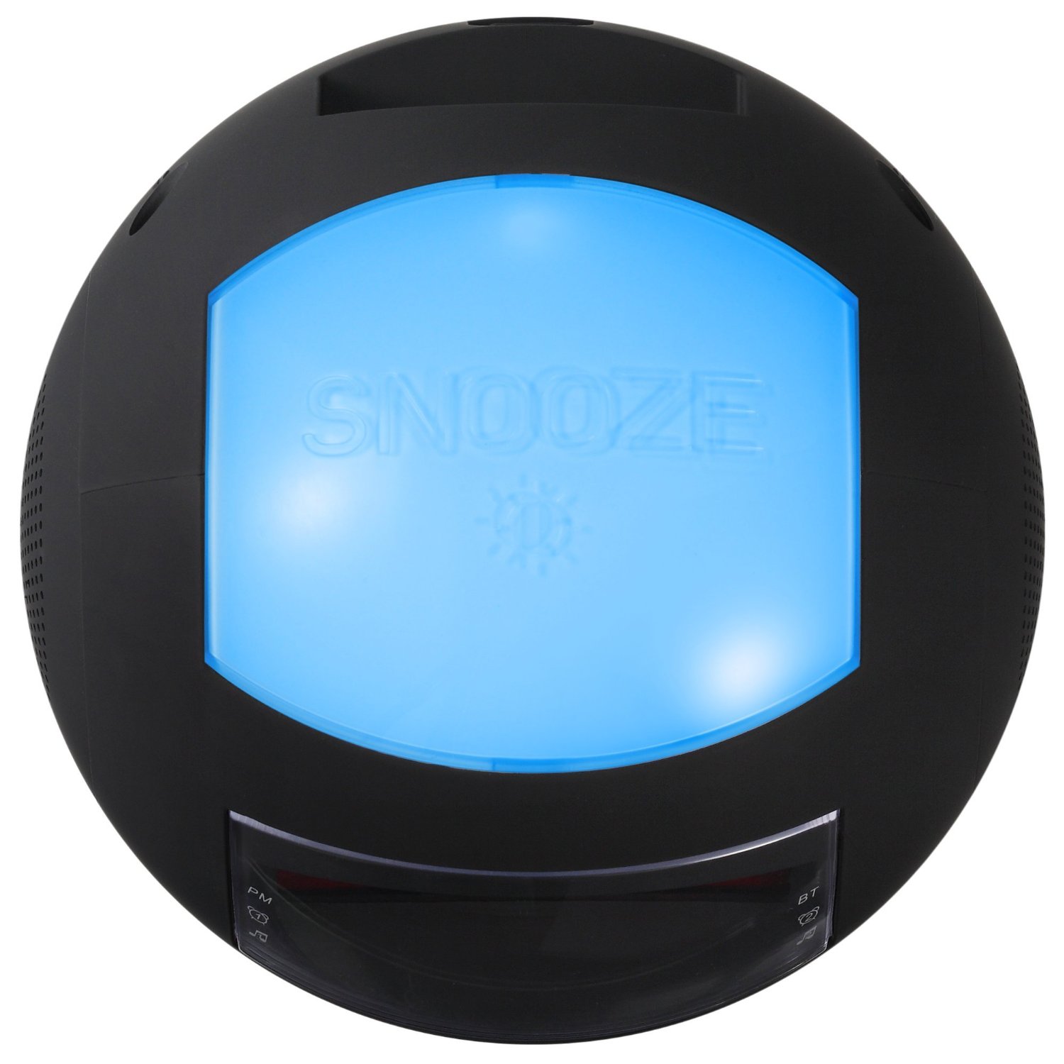 Raynic Dual Alarm Clock RadioWireless Bluetooth Speaker w/ USB