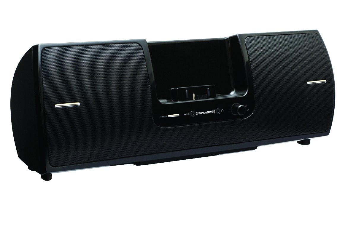SiriusXM SXSD2 Portable Speaker Dock Audio System for Dock and Play