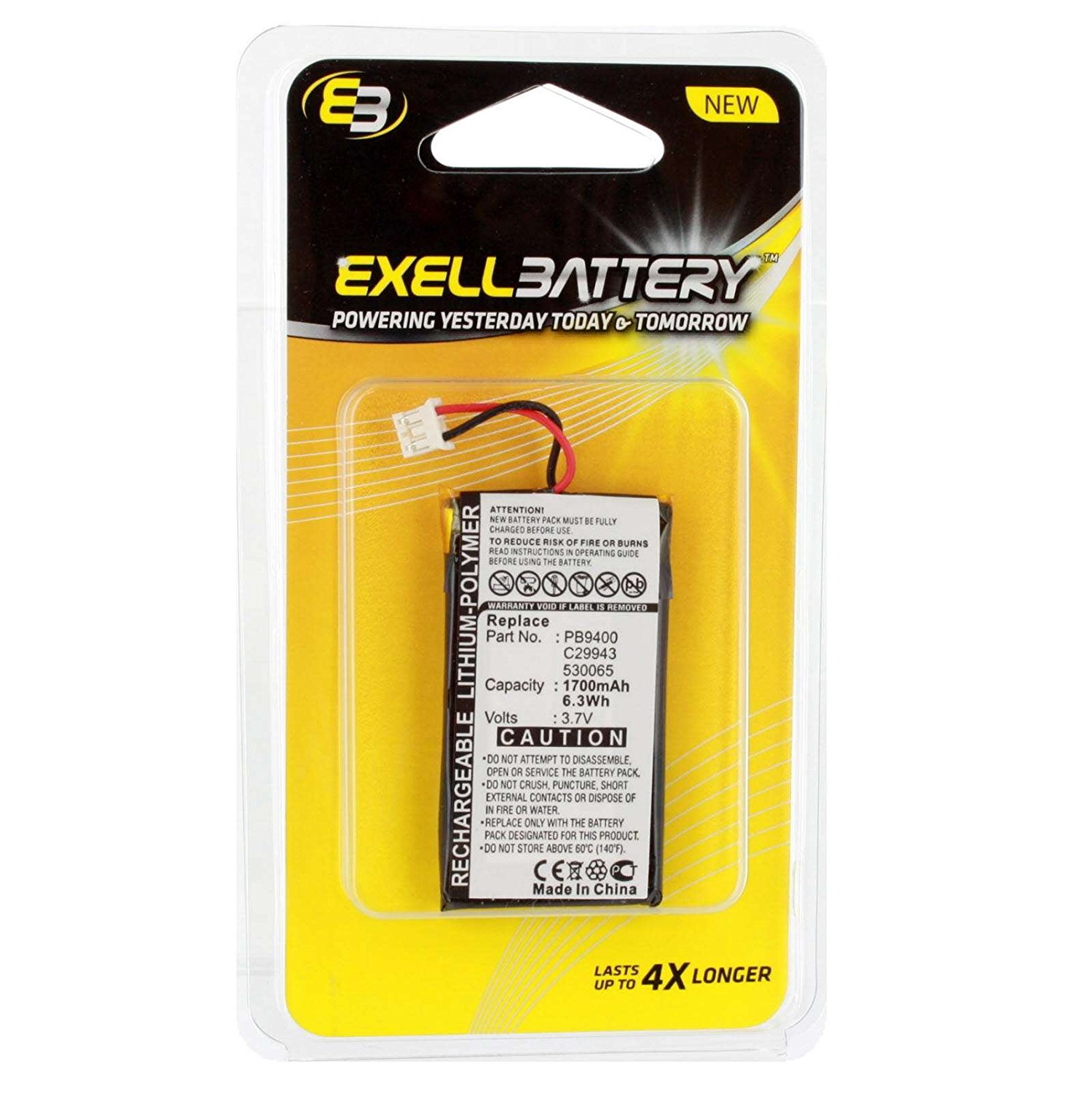 Remote Control Battery Fits Philips Pronto TSU9400 BP9400 N2 free