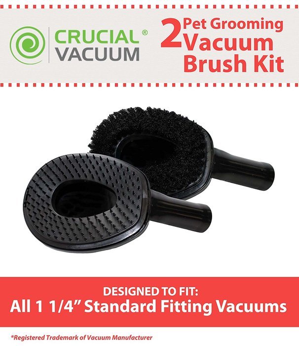 2 Vacuum Cleaner Pet Grooming Groomer Attachments, Perfect for Large