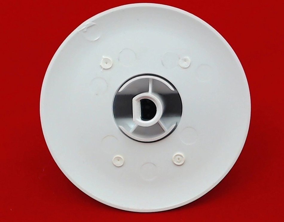 Dryer Knob, White, for General Electric, Hotpoint AP3995088, PS1482197