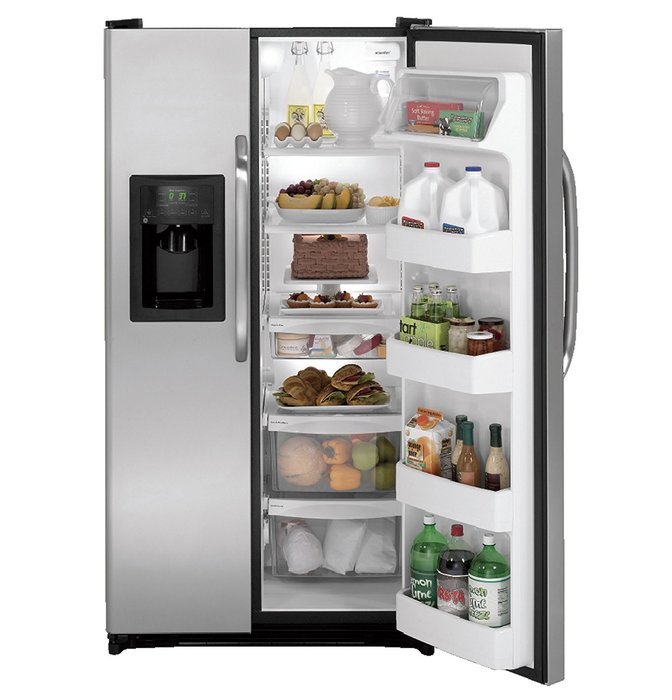 GE GSH25JSDSS 25.25 Cu. Ft. Stainless Steel SideBySide Refrigerator
