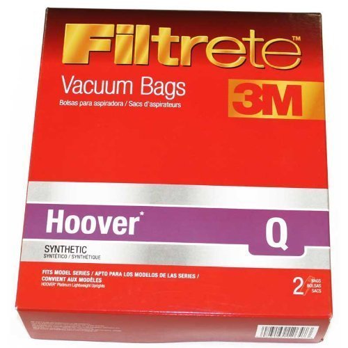 8 HOOVER PLATINUM Q VACUUM BAGS FOR PLATINUM UPRIGHT VACUUMS free image