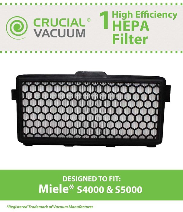 1 Miele S4000 & S5000 HEPA Filter Designed To Fit Miele Galaxy S4000 & S5000 Series Vacuums