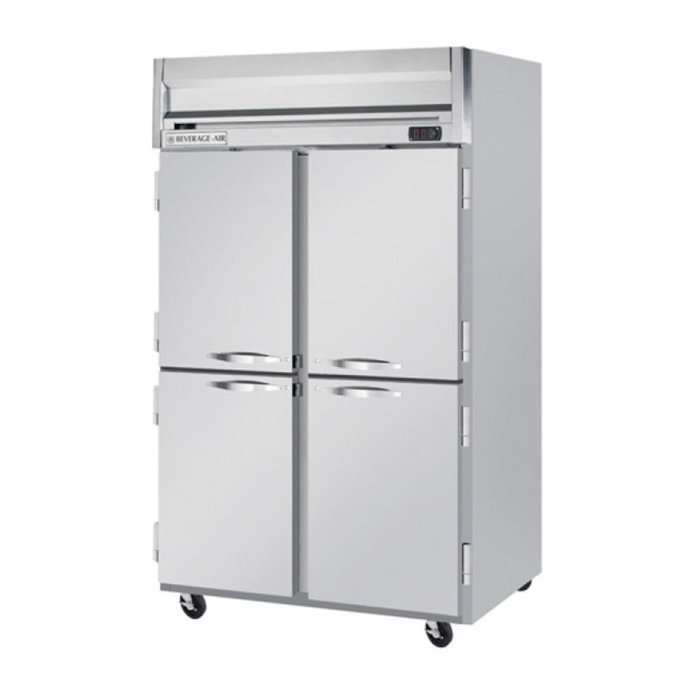 BeverageAir HBF441HS 47" Horizon Series Two Section Solid Half Door