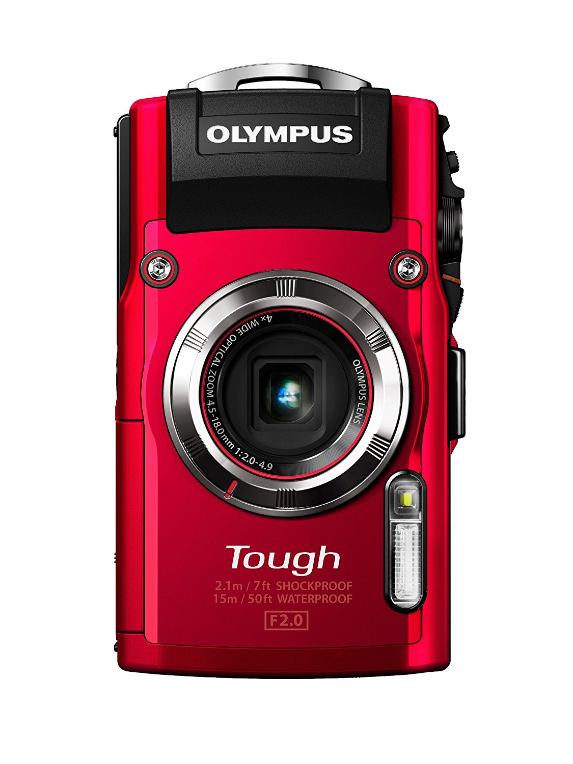 Olympus TG3 Waterproof 16 MP Digital Camera (Black) (Discontinued by