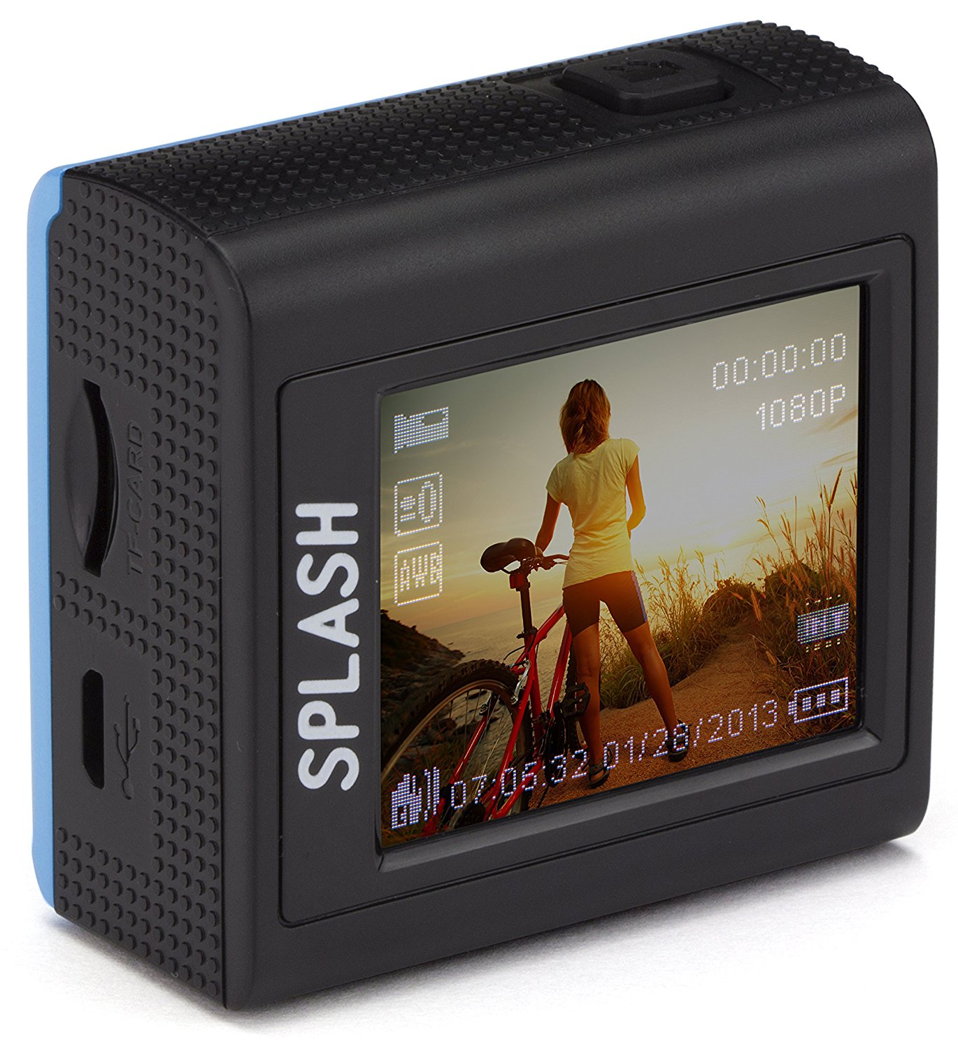 Kitvision Splash Waterproof Full HD 1080p Action Camera with Mounting